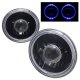 Ford Courier 1979-1982 Blue Halo Black Sealed Beam Projector Headlight Conversion