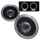 Chevy Blazer 1969-1979 Black Halo Sealed Beam Projector Headlight Conversion