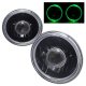 Ford F250 1969-1979 Green Halo Black Sealed Beam Projector Headlight Conversion