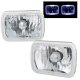 GMC Truck 1982-1987 White Halo Sealed Beam Headlight Conversion