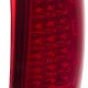 GMC Sierra 2500 1999-2004 LED Tail Lights Red and Clear