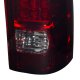 Chevy Silverado 1500HD 2001-2002 LED Tail Lights Red and Smoked