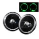 Ford Mustang 1965-1978 Green Halo Black Sealed Beam Headlight Conversion