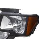 Ford F150 2009-2014 Black Euro Headlights