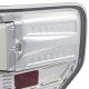 Ford F150 2009-2014 Chrome LED Tail Lights Clear Tube