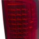 Dodge Ram 3500 2007-2009 LED Tail Lights Red Clear