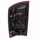 Dodge Ram 2007-2008 LED Tail Lights Red Smoked
