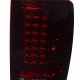 Dodge Ram 3500 2007-2009 LED Tail Lights Red Smoked