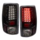 GMC Suburban 2000-2006 LED Tail Lights Black Clear