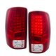 GMC Yukon XL Denali 2001-2006 LED Tail Lights Red Clear