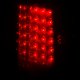 GMC Yukon XL 2000-2006 LED Tail Lights Red Smoked