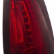 Chevy 3500 Pickup 1988-1998 LED Tail Lights Red Clear