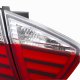 BMW E90 Sedan 3 Series 2005-2008 Tube LED Tail Lights Red Clear