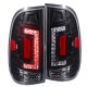 Ford F150 1997-2003 LED Tail Lights Black