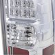 Chevy Silverado 1500HD 2001-2002 LED Tail Lights Chrome Clear