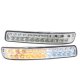 GMC Sierra 1500HD 2001-2006 Chrome LED Bumper Lights DRL