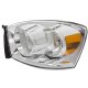 Dodge Ram 2500 2006-2009 Clear Euro Headlights