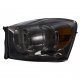 Dodge Ram 3500 2006-2009 Smoked Euro Headlights