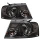 Lincoln Mark LT 2006-2008 Smoked Clear Headlights