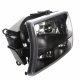 Dodge Dakota 1997-2004 Black Clear One Piece Headlights