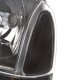 Ford F350 Super Duty 1999-2004 Black Headlights Bumper Lights and Corner Lights