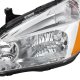 Honda Accord 2003-2007 Clear Crystal Euro Headlights