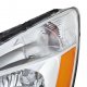 Honda Accord 2003-2007 Clear Crystal Euro Headlights