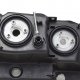 Jeep Grand Cherokee 1999-2004 Black Headlights