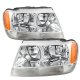 Jeep Grand Cherokee 1999-2004 Clear Euro Headlights