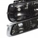 Chevy Silverado 1999-2002 Smoked Euro Headlights and Bumper Lights