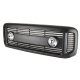 Ford Excursion 2000-2004 Black Billet Grille and Fog Lights