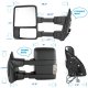 Ford F450 Super Duty 2008-2016 Towing Mirrors Power Heated Clear LED Signal Lights