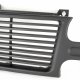 Chevy Silverado 1999-2002 Black Billet Grille and Headlights Bumper Lights