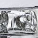 Dodge Ram 2500 1994-2002 Chrome Headlights LED DRL