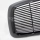 Dodge Ram 3500 2003-2005 Black Billet Grille and Smoked Projector Headlights