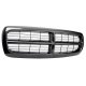 Dodge Dakota 1997-2004 Black OEM Style Grille