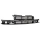 Chevy Blazer 1998-2004 Black Grille and Black Clear Headlights Set