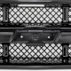 Chevy S10 1998-2004 Black Grille and Black Clear Headlights Set