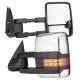 Chevy Tahoe 2003-2006 Chrome Towing Mirrors LED Lights Power Heated