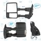 Ford F450 Cab Chassis 2003-2007 Towing Mirrors Power Heated Clear LED Signal Lights