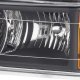 Chevy Colorado 2004-2012 Black Headlights and Parking Lights