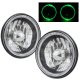Ford Mustang 1965-1978 Green Halo Black Chrome Sealed Beam Headlight Conversion
