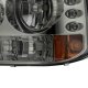 Chevy Suburban 2000-2006 Black Grille and Smoked Headlight Conversion Kit