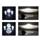 Ford Bronco 1969-1978 Black LED Projector Sealed Beam Headlights