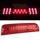 Chevy Silverado 3500HD 2015-2019 Red LED Third Brake Light