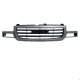 GMC Sierra 2003-2006 Black and Grey Replacement Grille