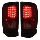 Dodge Ram 3500 1994-2002 LED Tail Lights Red Smoked