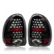 Plymouth Voyager 1996-2000 Black LED Tail Lights