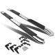 Chevy Silverado 2500HD Crew Cab 2015-2017 Nerf Bars Curved Stainless 5 Inches Oval