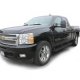 GMC Sierra 3500HD Extended Cab 2007-2013 iBoard Running Boards Black Aluminum 5 Inches